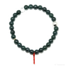 Green Nephrite Jade Bead Bracelet from Guatemala | Venusrox