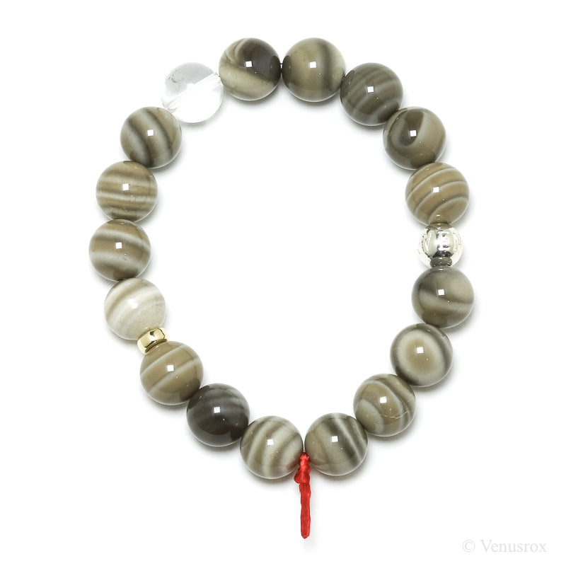 Flint Bead Bracelet from Poland | Venusrox