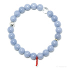 Angelite Bead Bracelet from Peru | Venusrox