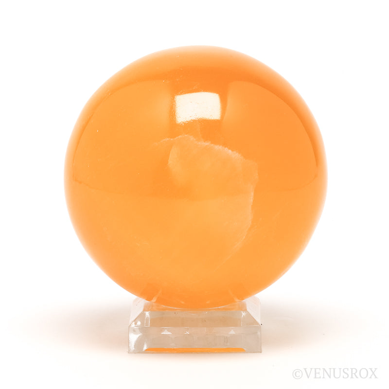 Orange Calcite Sphere from Utah, USA | Venusrox