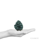 Celadonite included Apophyllite Natural Cluster from Jalgaon, Maharashtra, India
