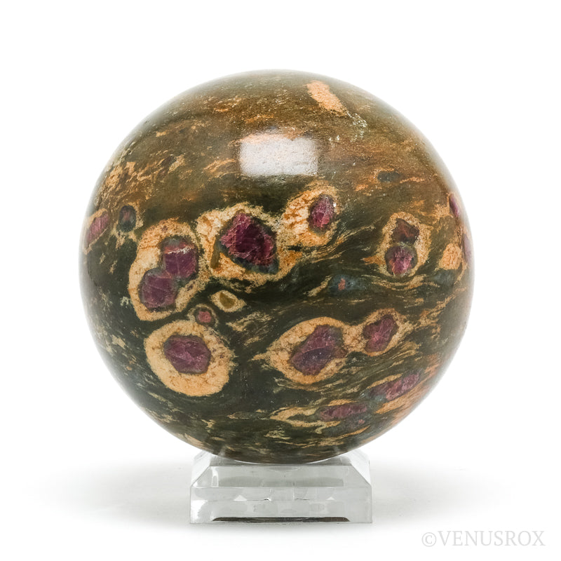 Ruby in Fuchsite Polished Sphere from India | Venusrox