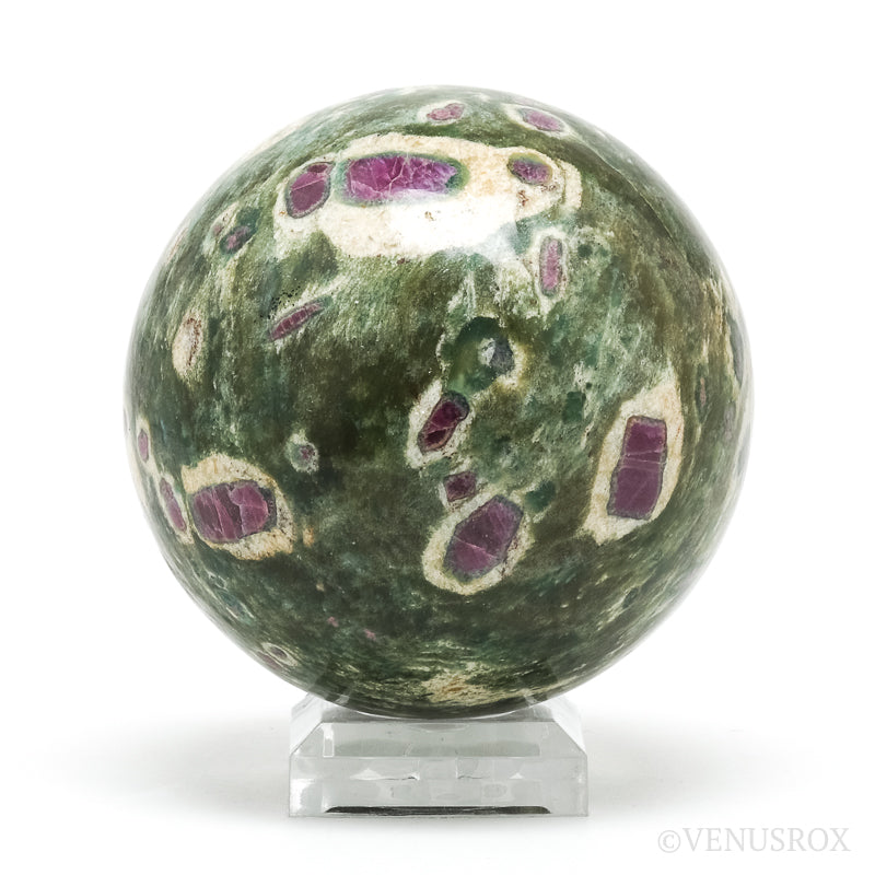 Ruby in Fuchsite Polished Sphere from India | Venusrox