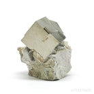 Pyrite Cube in Matrix from Navajun, La Rioja, Spain | Venusrox