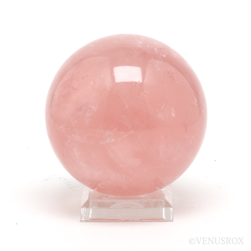 Star Rose Quartz Polished Sphere from Brazil | Venusrox