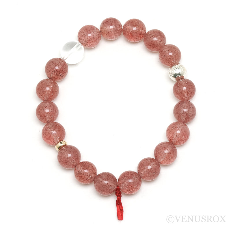 Strawberry Quartz Bracelet from Tanzania | Venusrox