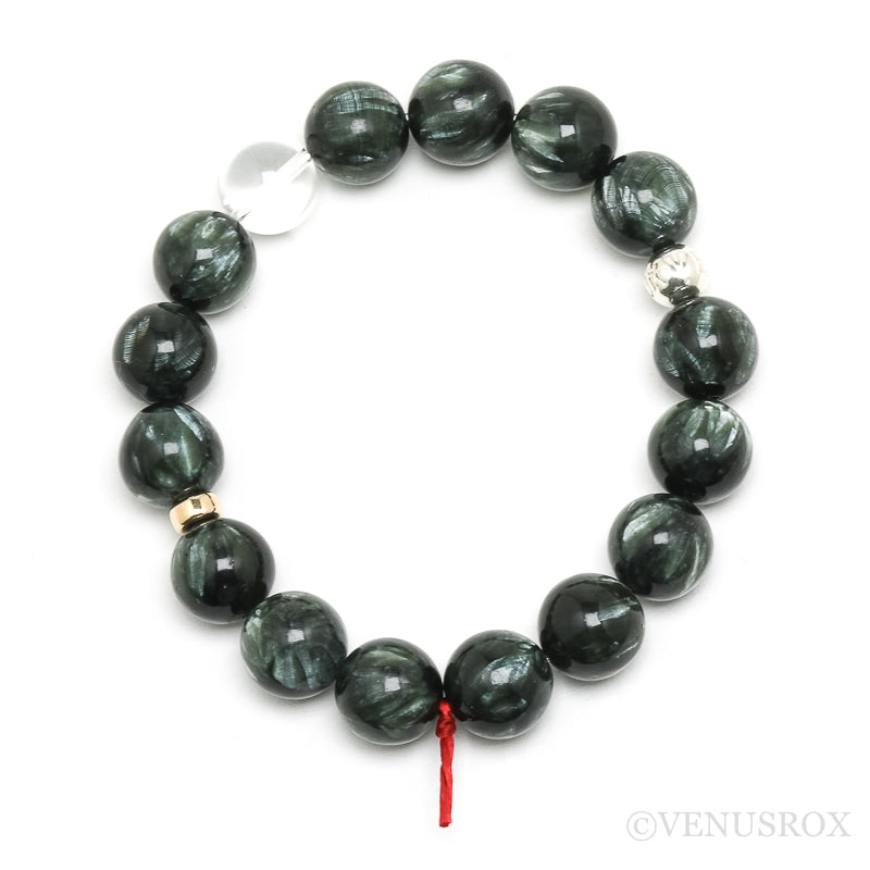 Seraphinite Bracelet from Siberia, Russia | Venusrox