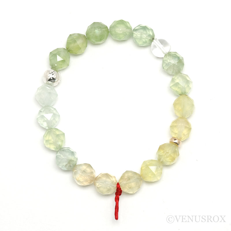 Prehnite Bracelet from Mali | Venusrox