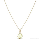 Heliodor Polished Slice Pendant from the Chitinskaya Oblast Mine, Zabaykalski Krai, Siberia, Russia | Venusrox