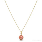 Rhodochrosite Sphere Pendant from Argentina | Venusrox