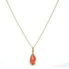 Rhodochrosite Polished Crystal Pendant from Argentina | Venusrox