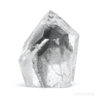 Black Phantom Lemurian Quartz Polished Crystal from Brazil | Venusrox