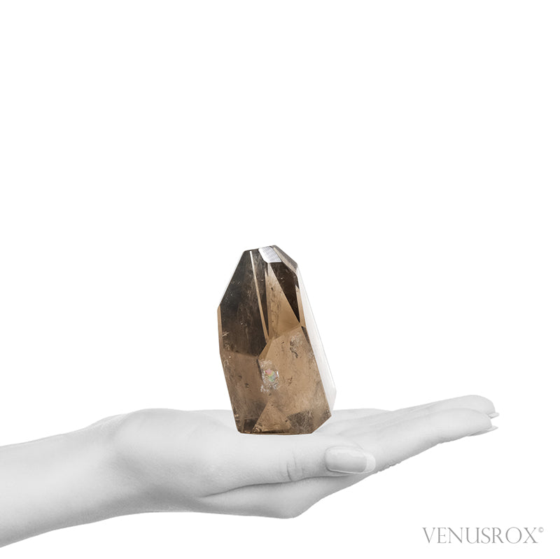 Smoky Quartz Polished Crystal from Brazil | Venusrox