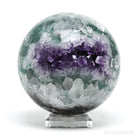 Amethyst with Quartz & Agate Geode Sphere from Brazil | Venusrox