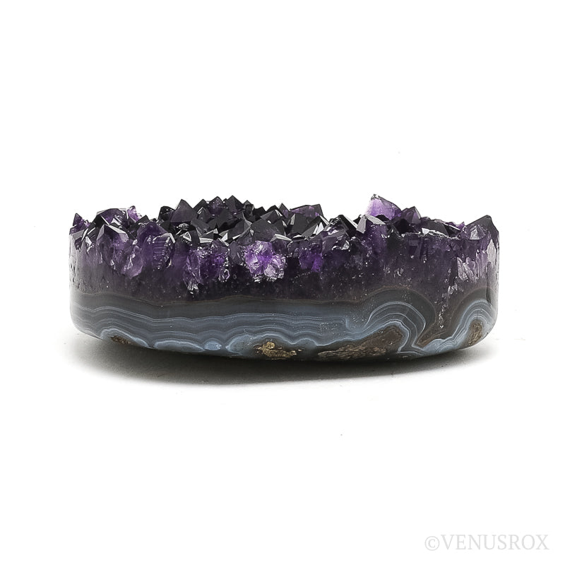 Amethyst with Agate Polished/Natural Cluster from Uruguay | Venusrox