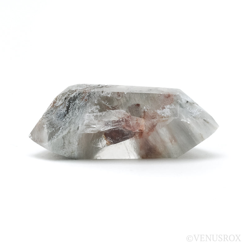 Amphibole Quartz Double Terminated Polished Point from Brazil | Venusrox