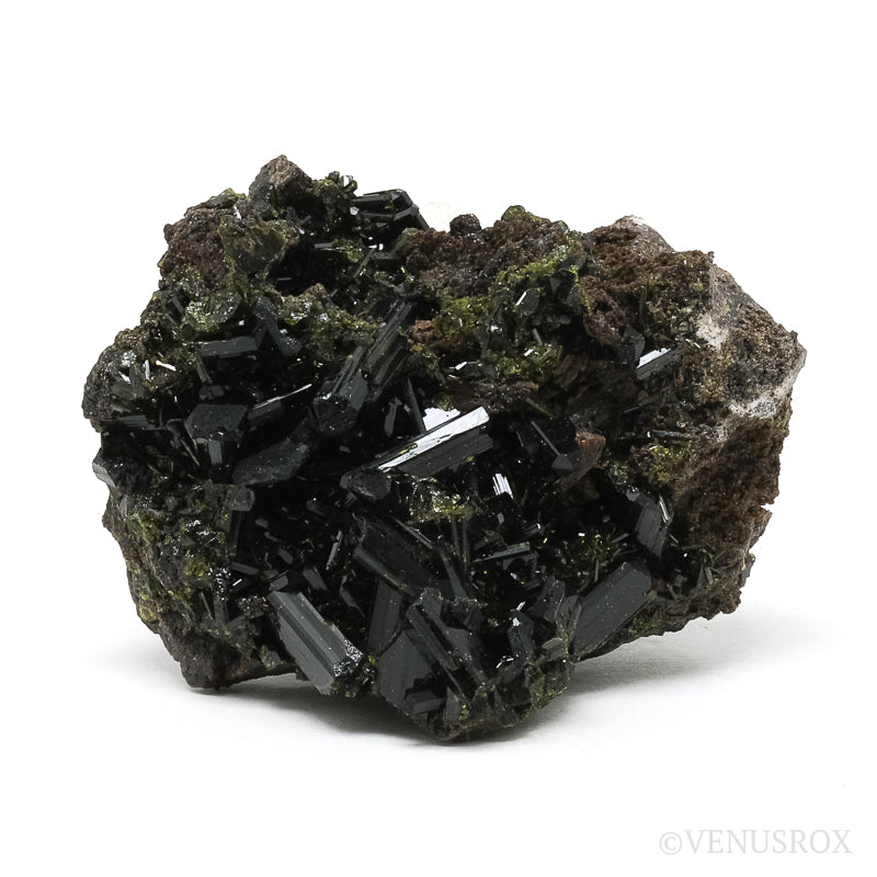 Epidote Natural Cluster from Khorwin Mt, Tafresh County, Iran | Venusrox