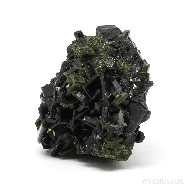 Epidote with Quartz Natural Cluster from Khorwin Mt, Tafresh County, Iran | Venusrox