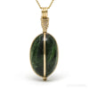 Chrome Diopside Pendant from Russia | Venusrox