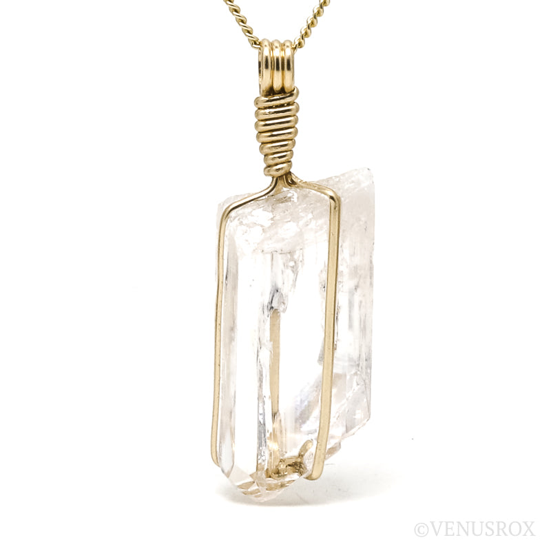 Pink Danburite Natural Crystal Pendant from Mexico | Venusrox