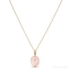 Star Rose Quartz Polished Crystal Pendant from Madagascar | Venusrox