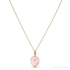 Star Rose Quartz Polished Crystal Pendant from Madagascar | Venusrox