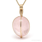 Star Rose Quartz Polished Crystal Pendant from Madagascar | Venusrox
