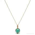 Malachite Polished Sphere Pendant from the Democratic Republic of Congo | Venusrox