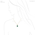 Malachite Polished Sphere Pendant from the Democratic Republic of Congo | Venusrox