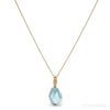 Aquamarine Polished Crystal Pendant from Mozambique | Venusrox