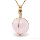 Kunzite Polished Sphere Pendant from Afghanistan | Venusrox