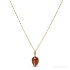 Hessonite Garnet Polished Crystal Pendant from India | Venusrox
