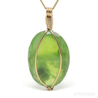 Vesuvianite/Idocrase Polished Crystal Pendant from Jakut-Saha, Russia | Venusrox
