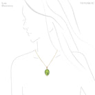 Vesuvianite/Idocrase Polished Crystal Pendant from Jakut-Saha, Russia | Venusrox