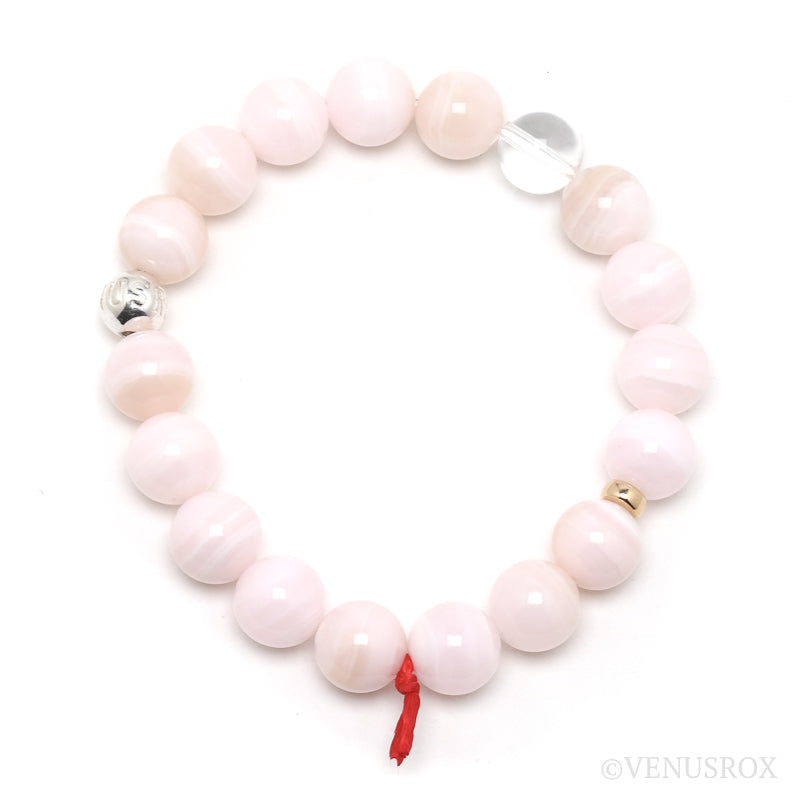 Pink Mangano Calcite Bracelet from Peru | Venusrox