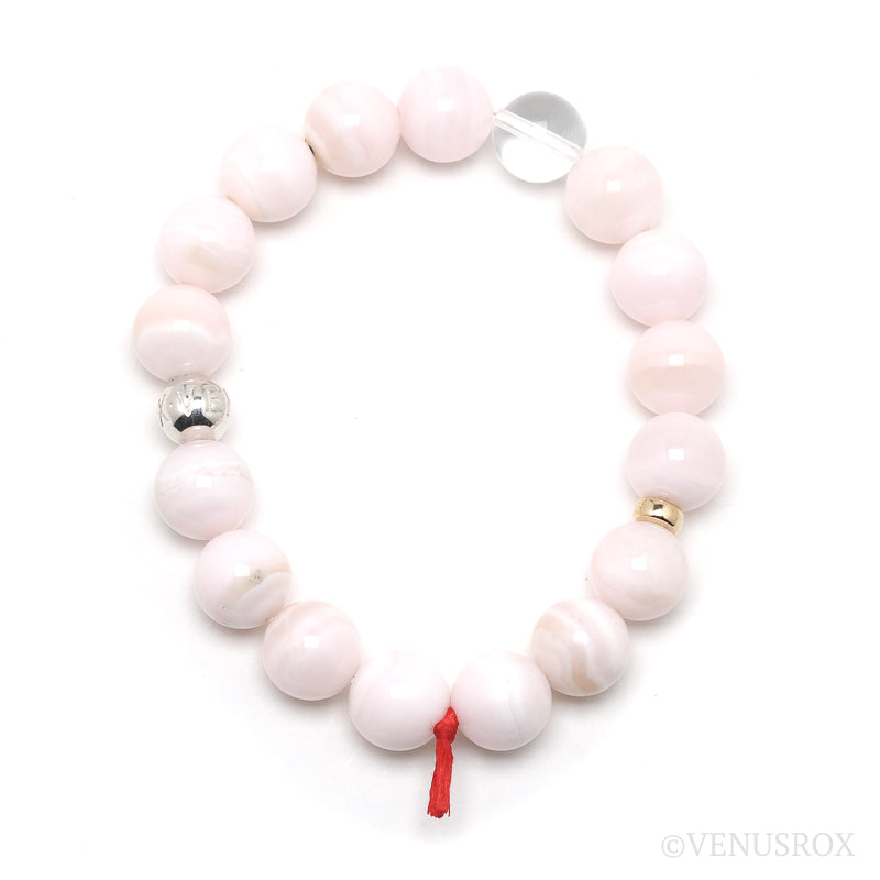 Pink Mangano Calcite Bracelet from Peru | Venusrox