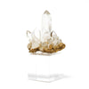 Clear Quartz on Matrix Natural Cluster from Binntal, Valais, Switzerland, mounted on a stand | Venusrox