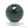 Green Nephrite Jade Sphere from Afghanistan | Venusrox