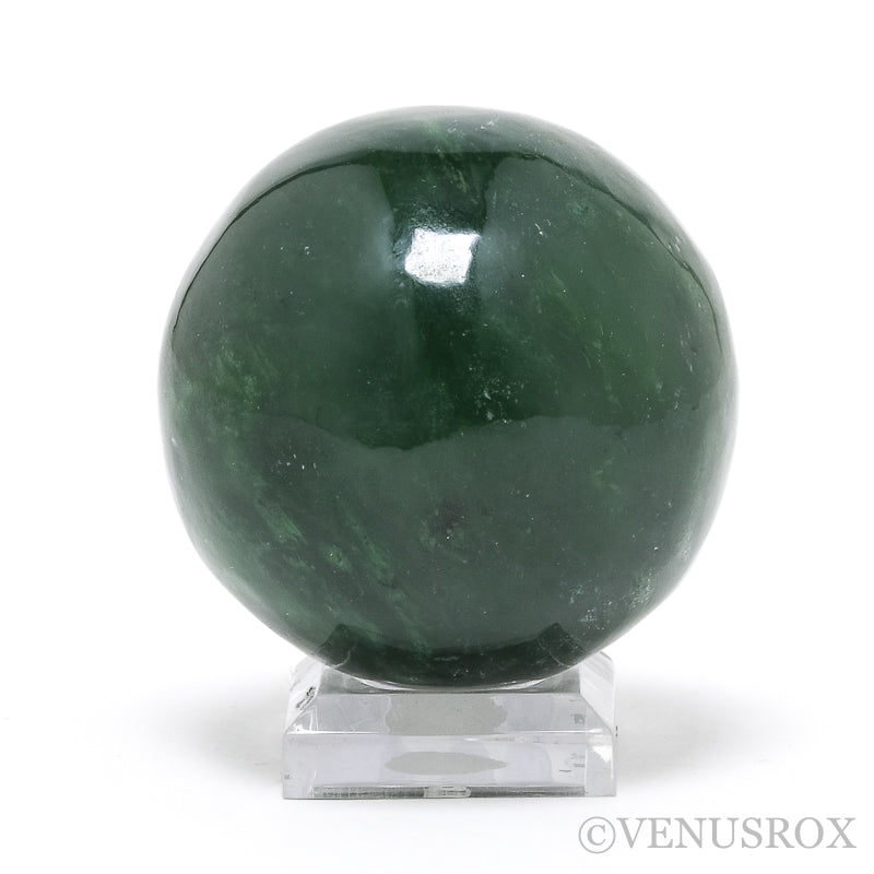 Green Nephrite Jade Sphere from Afghanistan | Venusrox