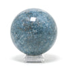 Blue Kyanite with Quartz Polished Sphere from Hallsberg, Örebro, Sweden | Venusrox