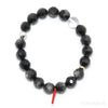 Silver Sheen Obsidian Bead Bracelet from Mexico | Venusrox