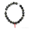 Gold Sheen Obsidian Bead Bracelet from Mexico | Venusrox