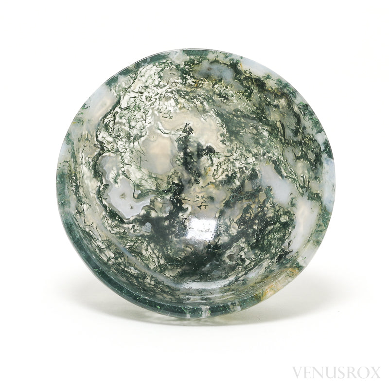 Moss Agate Bowl from India | Venusrox