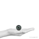 Seraphinite Polished Sphere from Korshunovskoye Iron Scary Deposit, Irkutskaya Oblast, Siberia, Russia | Venusrox