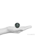Seraphinite Polished Sphere from Korshunovskoye Iron Scary Deposit, Irkutskaya Oblast, Siberia, Russia | Venusrox