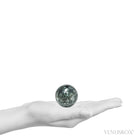 Seraphinite Polished Sphere from Korshunovskoye Iron Scary Deposit, Irkutskaya Oblast, Siberia, Russia | Venusrox