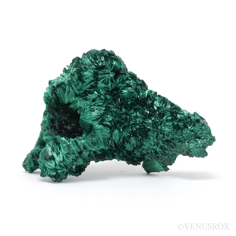 Fibrous Malachite Natural Crystal from the Luishia Mine, Katanga Province, Democratic Republic of Congo | Venusrox