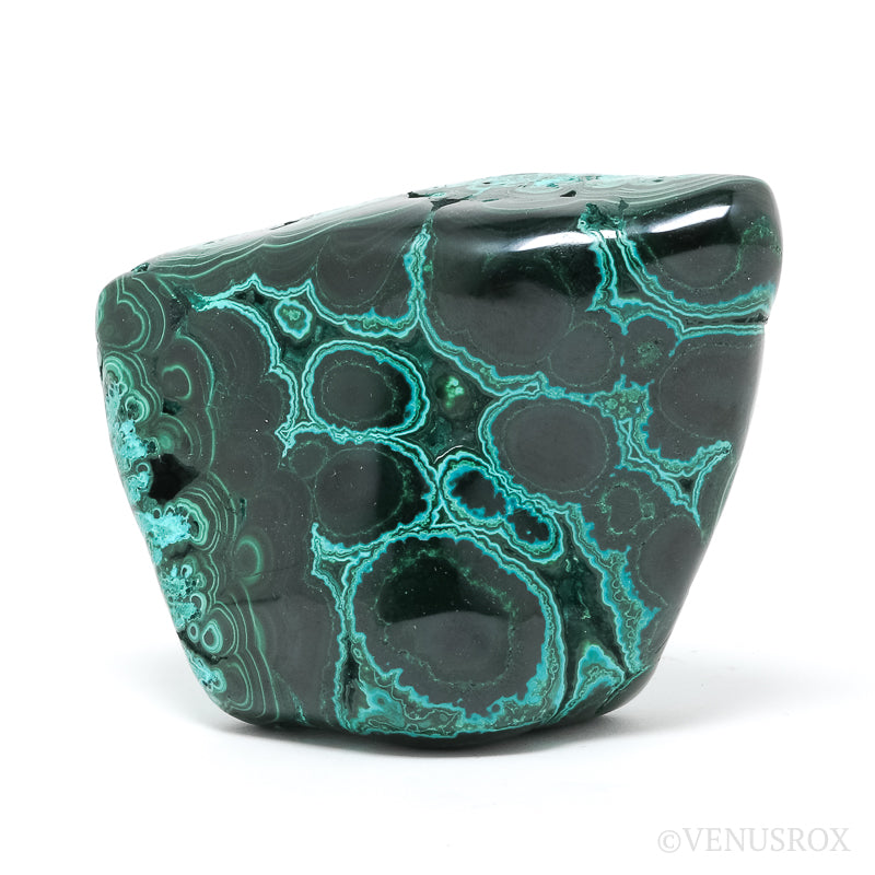 Malachite with Chrysocolla Polished Crystal from the Democratic Republic of Congo | Venusrox