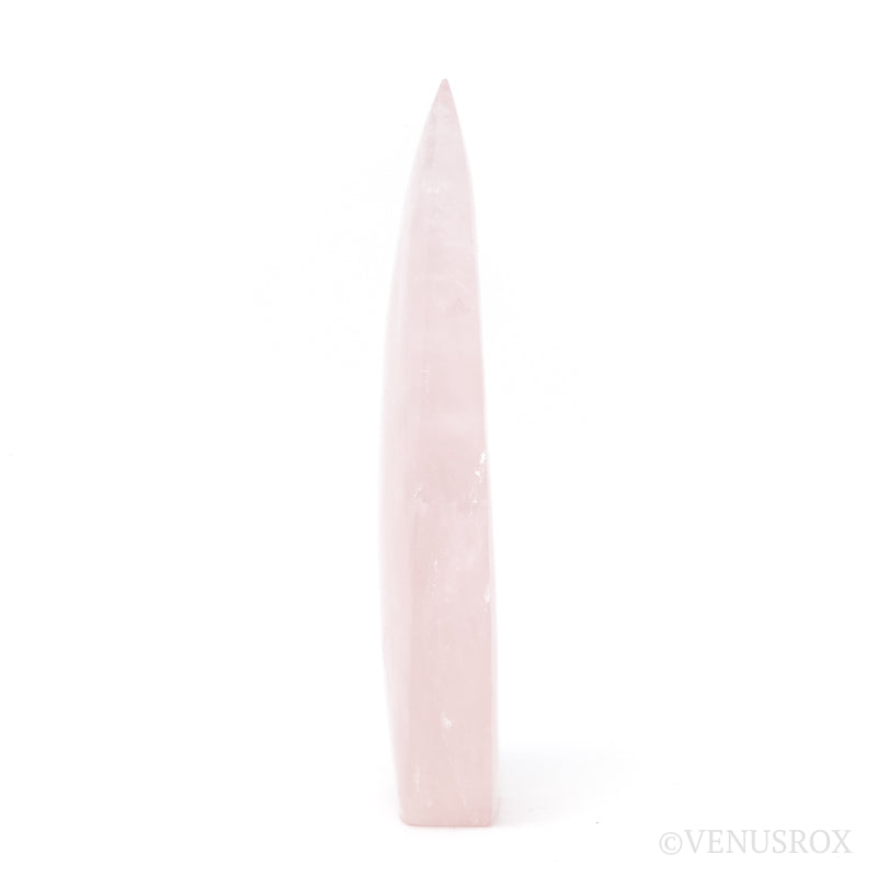 Rose Quartz Polished Flame from Brazil | Venusrox