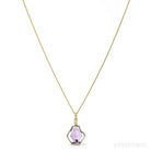 Brandberg Amethyst Quartz Polished Slice Pendant | Venusrox